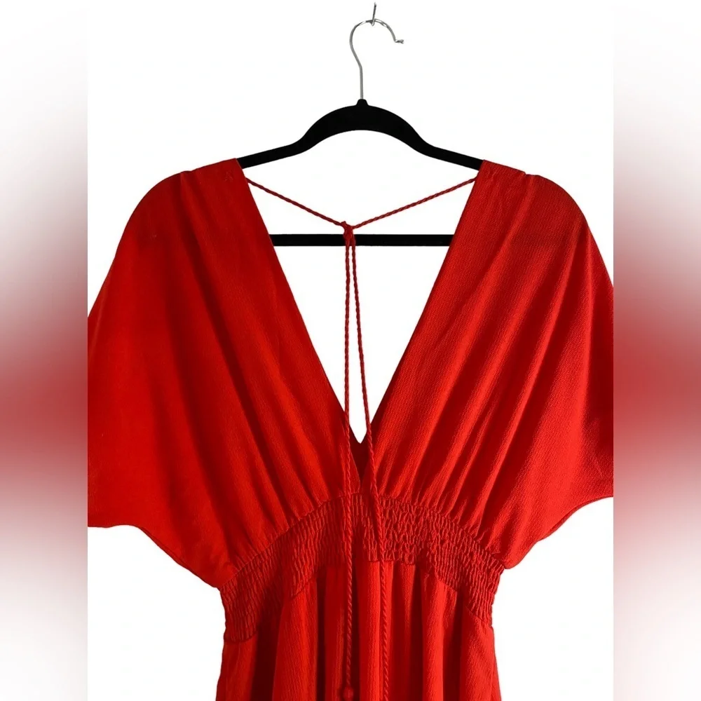 Flying Tomato Red High Dress - Picture 7 of 9